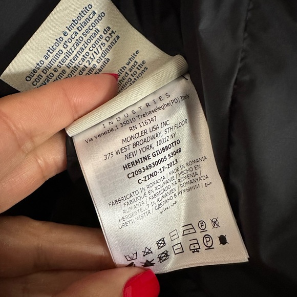 Woman’s Hermine | Mid-length|  Navy color | Size Small ( 1 ) - Picture 12 of 12